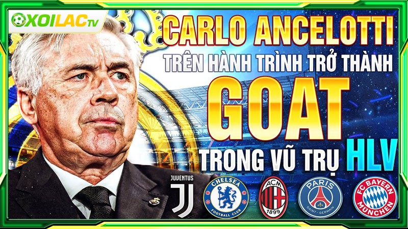 Tiểu sử Carlo Ancelotti và con đường trở thành nhà cầm quân huyền thoại